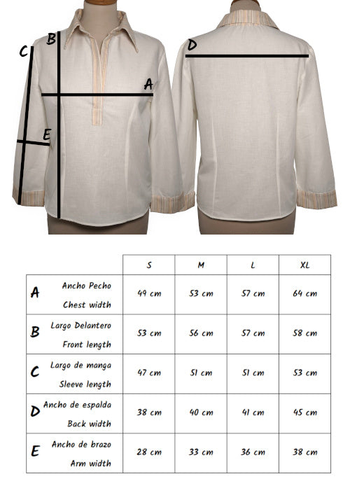 White Long-Sleeved Blouse